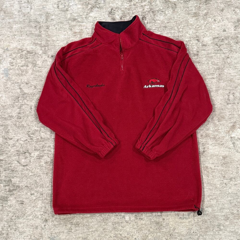 Arkansas Pro Edge Quarter Zip Size L